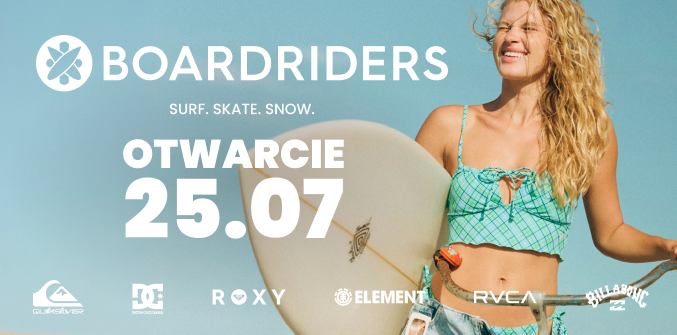 BOARDRIDERS dołącza do grona sklepów w G City Wars Sawa Junior! ð