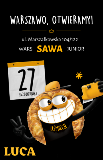 Druga Luca w Wars Sawa Junior – podwójna dawka pyszności już od 27 października!